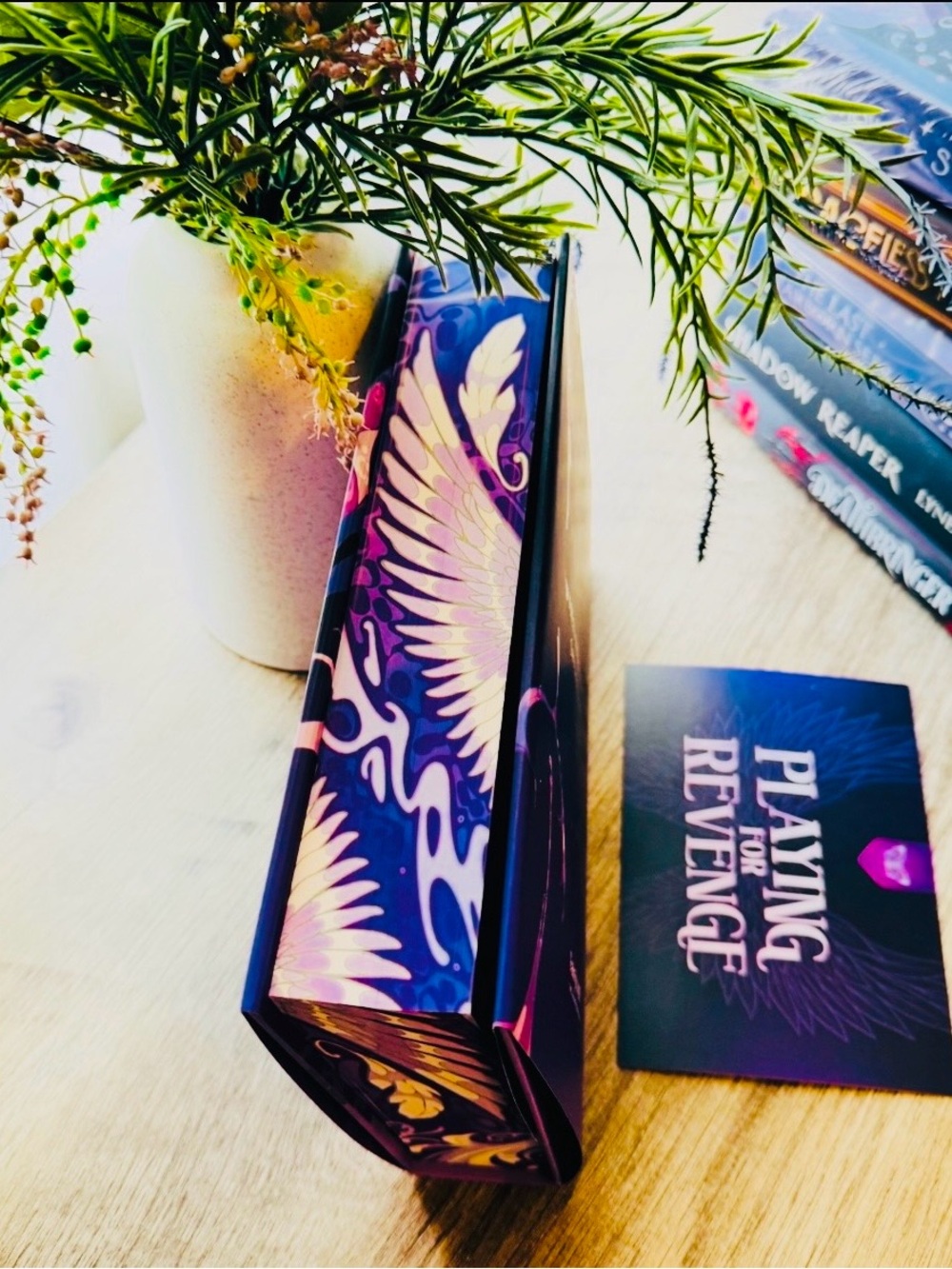 Fairyloot Exclusive Edition The Winged Game by Sophie Kim